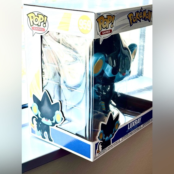 NWT - POKÉMON “Luxray” 959 Funko PoP! Vinyl 10” Figure - LIMITED EDITION - Picture 5 of 12